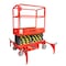 Pake Handling Tools Scissor Lift, Push-Around Drive, 660 lb Cap., 19 ft Max Height PAKSL-SJY0348-SE - alternate 1